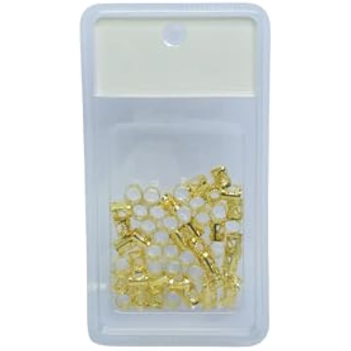 Women's Decorative Hair Beads Set - Gold - Image 4